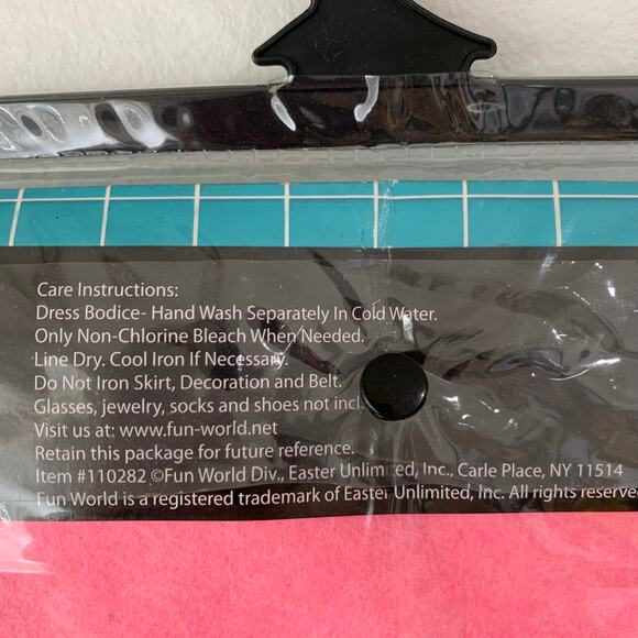 NWT 50s Soda Shop Sweetie Costume Girls sz Large 12-14 Poodle Skirt Fun World - Picture 8 of 8